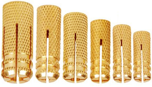 Brass Plain Anchors Brass Anchors wall anchors